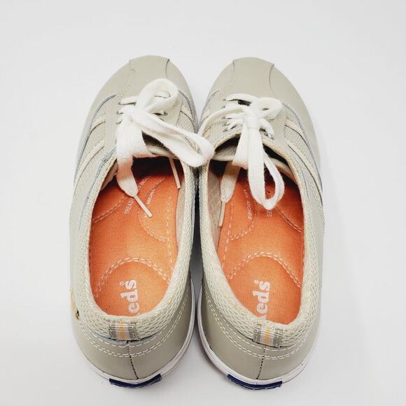 Keds Springy Steps Leather Stone Lace Up Oxford Shoes Size 7 Casual Business - Picture 4 of 10